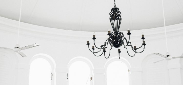 What interiors do chandeliers fit into?